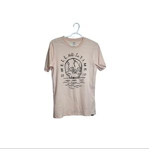 Globe Skull Swell times t-shirt